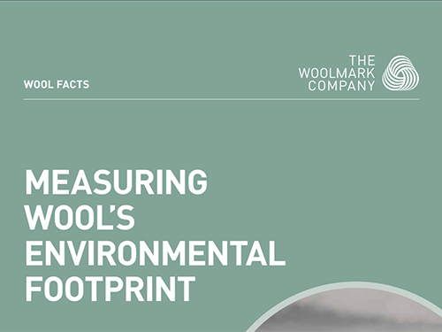 Wool facts | Measuring wool’s environmental footprint