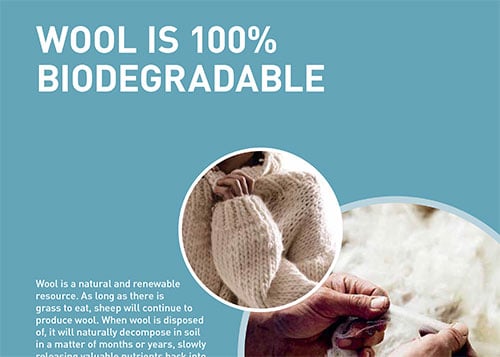 Wool facts | Wool is 100% biodegradable